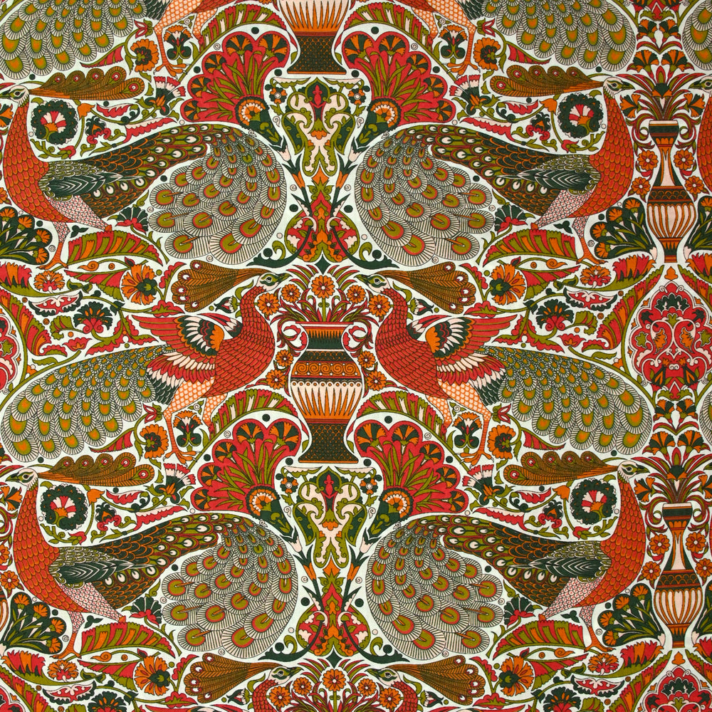 Coton liberty ® 150th Oscars Palace marron au mètre – Les Coupons de