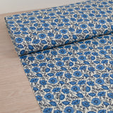 Coton liberty ® Astell Reece bleu au mètre