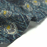 Cotton Liberty ® Metal Queen Blue per meter