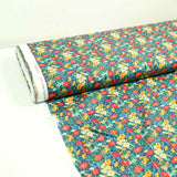 Coton liberty ® Métal rayé Florence moutarde au mètre