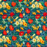 Coton liberty ® Métal rayé Florence moutarde au mètre