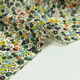 Cotton Liberty ® striped metal Wiltshire green per meter