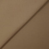 Coton uni chocolat au lait