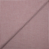 Coton Vichy 3mm bordeaux