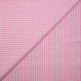 Coton Vichy 3mm rose