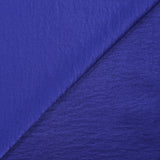 Crêpe envers satin bleu roi