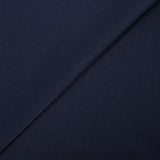 Crêpe envers satin polyester bleu marine