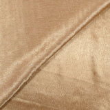 Crêpe irisé polyester doré