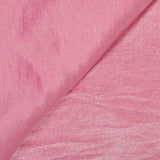 Crêpe irisé polyester rose
