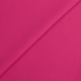 Crêpe polyester élasthanne fuchsia
