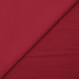 Crêpe polyester fin cerise