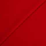 Crêpe polyester lourd rouge