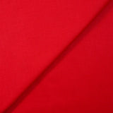 Cretonne de coton rouge