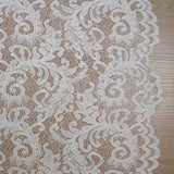 Dentelle festonnée Judith blanc