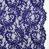 Dentelle festonnée Judith bleu roi