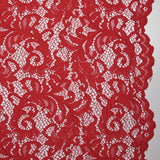 Dentelle festonnée Judith rouge