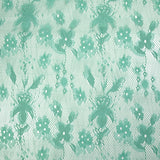Dentelle polyester Clara turquoise