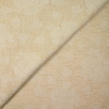 Double gaze de coton jacquard écru