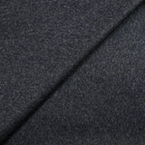 Drap de laine chiné gris anthracite et bleu