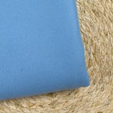 Drap de laine vierge bleu ciel