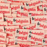Étiquettes tissées "Le béguin" x 5