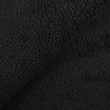 Fausse fourrure mouton noir