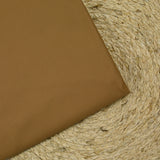 Gabardine de coton déperlant camel