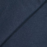 Jean's de coton et soie bleu brut