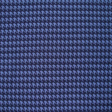 Jean's jacquard polyviscose pied de poule marine