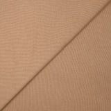 Jersey bord-côte tubulaire lourd beige