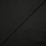 Jersey de coton et viscose noir