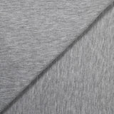 Jersey de polyviscose flammé gris chiné