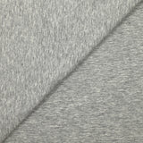 Jersey de coton gris chiné