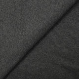Jersey de coton gris foncé chiné