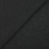 Jersey de coton lourd irisé noir
