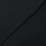 Jersey de coton noir