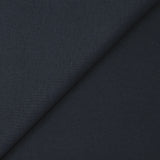 Jersey de coton piqué lourd bleu nuit