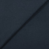 Jersey de coton texturé bleu marine