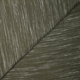 Jersey de polyester flammé blanc fond kaki