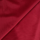 Jersey de velours côtelé cerise