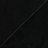 Jersey de velours côtelé noir
