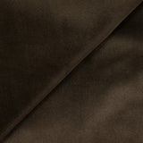 Jersey de velours tout doux chocolat