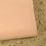 Jersey de viscose côtelé Livia pêche blanche