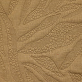 Jersey matelassé fissures fond camel