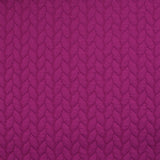 Matelassé Matelassé braids background magenta