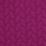 Matelassé Matelassé braids background magenta