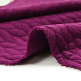 Matelassé Matelassé braids background magenta