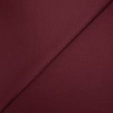 Jersey polyester satiné bordeaux