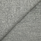 Laine mélangée bouclette grattée gris chiné