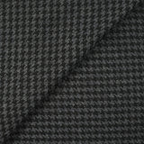 Laine mélangée pied-de-poule noir et anthracite